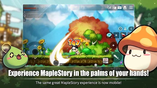 mainkan MapleStory M di Redfinger